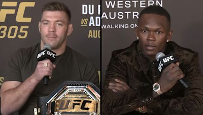 UFC 305 video: Israel Adesanya irked by Dricus Du Plessis discrediting him as African champ, Du Plessis ‘stating facts’