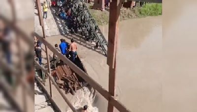 Manipur: One person missing after Bailey bridge collapses with truck in Imphal West
