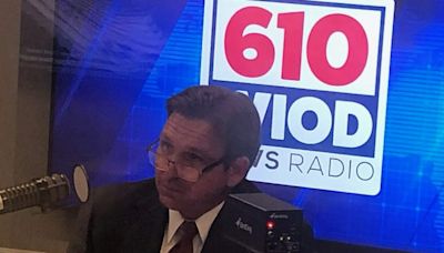 Governor Ron DeSantis Guest Hosts Sean Hannity Show in Miami | NewsRadio WIOD | Florida News
