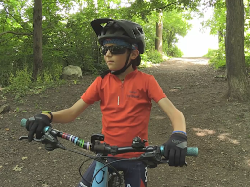 Cambridge kid biking 110 km for Terry Fox Foundation