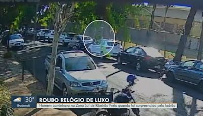 Homem rouba relógio de luxo de advogado que estava a caminho da OAB em Ribeirão Preto, SP; VÍDEO