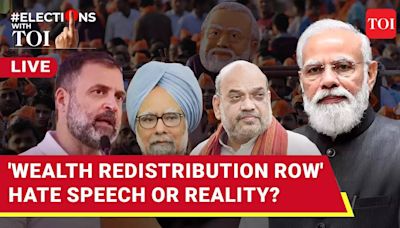 Why Modi Linked 'Wealth Redistribution' To 'Muslims First Right To Resources' #ElectionsWithTOI | Elections - Times of India Videos