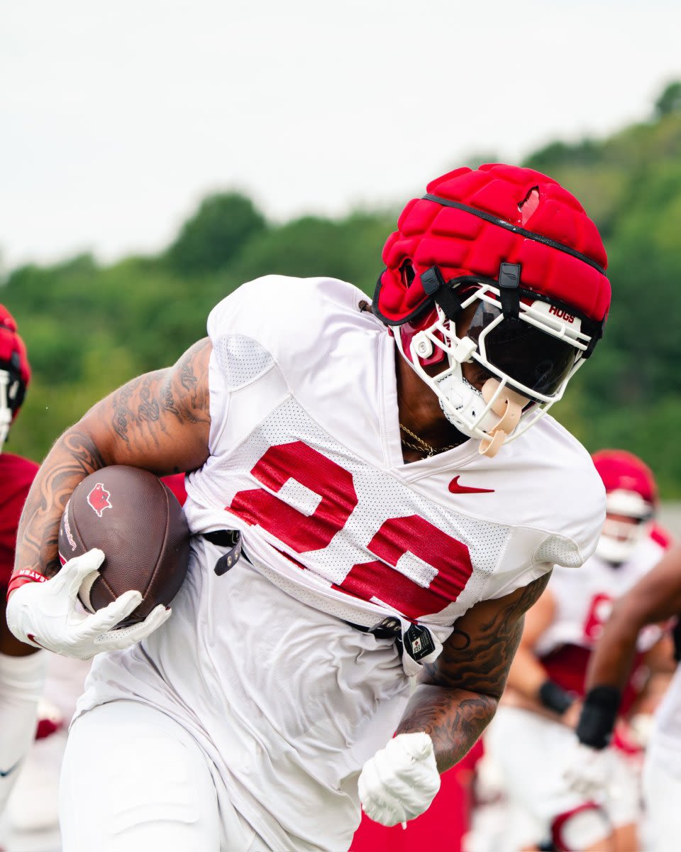 Arkansas Has Some Small Changes To Their Football Jerseys