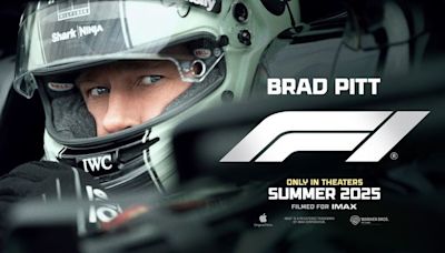 Brad Pitt's Formula 1 movie drops first poster and title