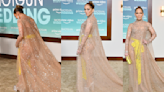 J.Lo Stunned in a Fully Naked Dress with a Giant Bow at the ‘Shotgun Wedding’ Premiere