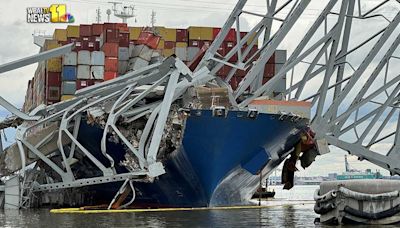 Explosives to free ship from Key Bridge wreckage, crew to shelter in place