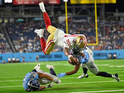 Titans beat 49ers 17-13 in preseason opener