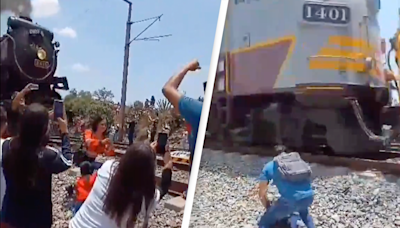 Woman tragically struck and killed by train while trying to take a selfie