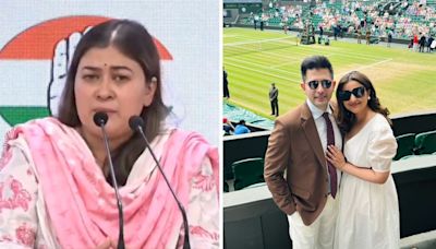 Congress Spokesperson Ragini Nayak Takes 'Aam Aadmi' Dig At Raghav Chadha For Attending Wimbledon Final; Later Deletes Post