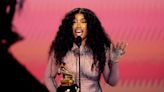 Grammy Awards: SZA emotional over win