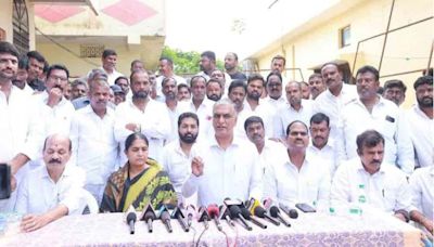 Harish Rao condemns attack on Sunitha Lakshma Reddy’s house, slams CM for lawlessness in State