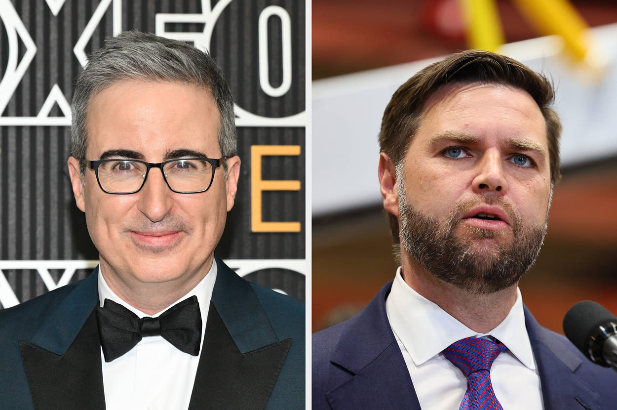 John Oliver Questions If J.D. Vance Is "Alright" After His "Worst Possible Answer" To A Reporter's Question