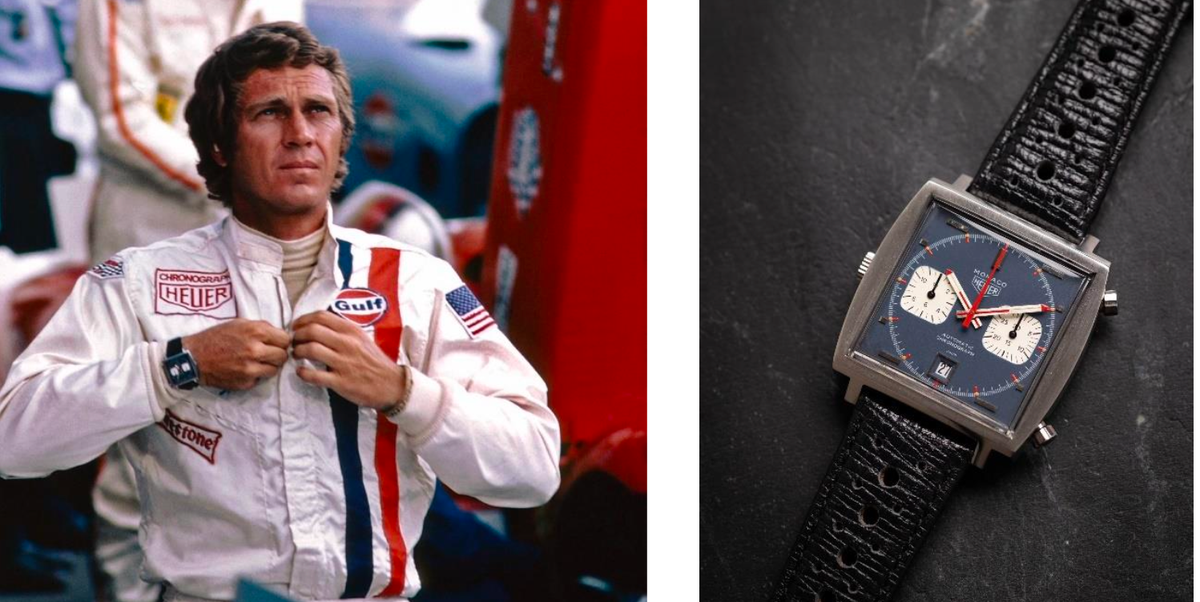 Steve McQueen’s $1M Heuer Monaco Watch Is Heading to Auction for the First Time