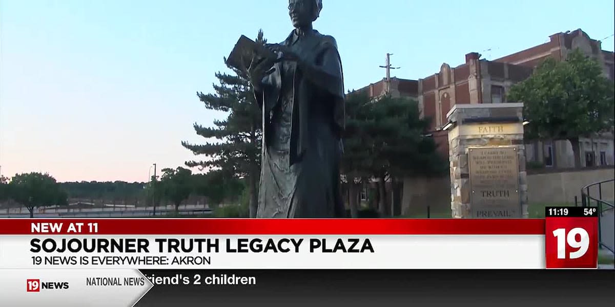 Akron Sojourner Truth plaza unveiled after years of work