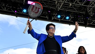 Billie Jean King becomes first solo female athlete to win Congressional Gold Medal