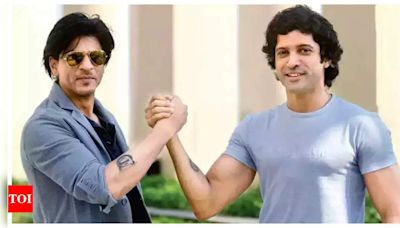 After replacing Shah Rukh Khan in 'Don 3', Farhan Akhtar talks about the possible future collaboration with SRK: 'You just have to find something...' | - Times of India