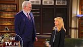 Night Court: Dan Fielding Towers Over Melissa Rauch's Judge Abby Stone in NBC Sequel — 2023 FIRST LOOK