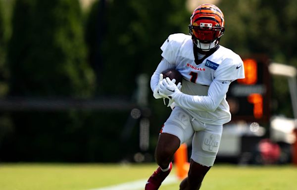 Look: Bengals Star Receiver Ja'Marr Chase Looks Ready for Training Camp