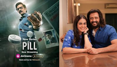 Genelia Deshmukh praises Riteish Deshmukh’s performance in Pill, says "Can’t wait for Season 2”