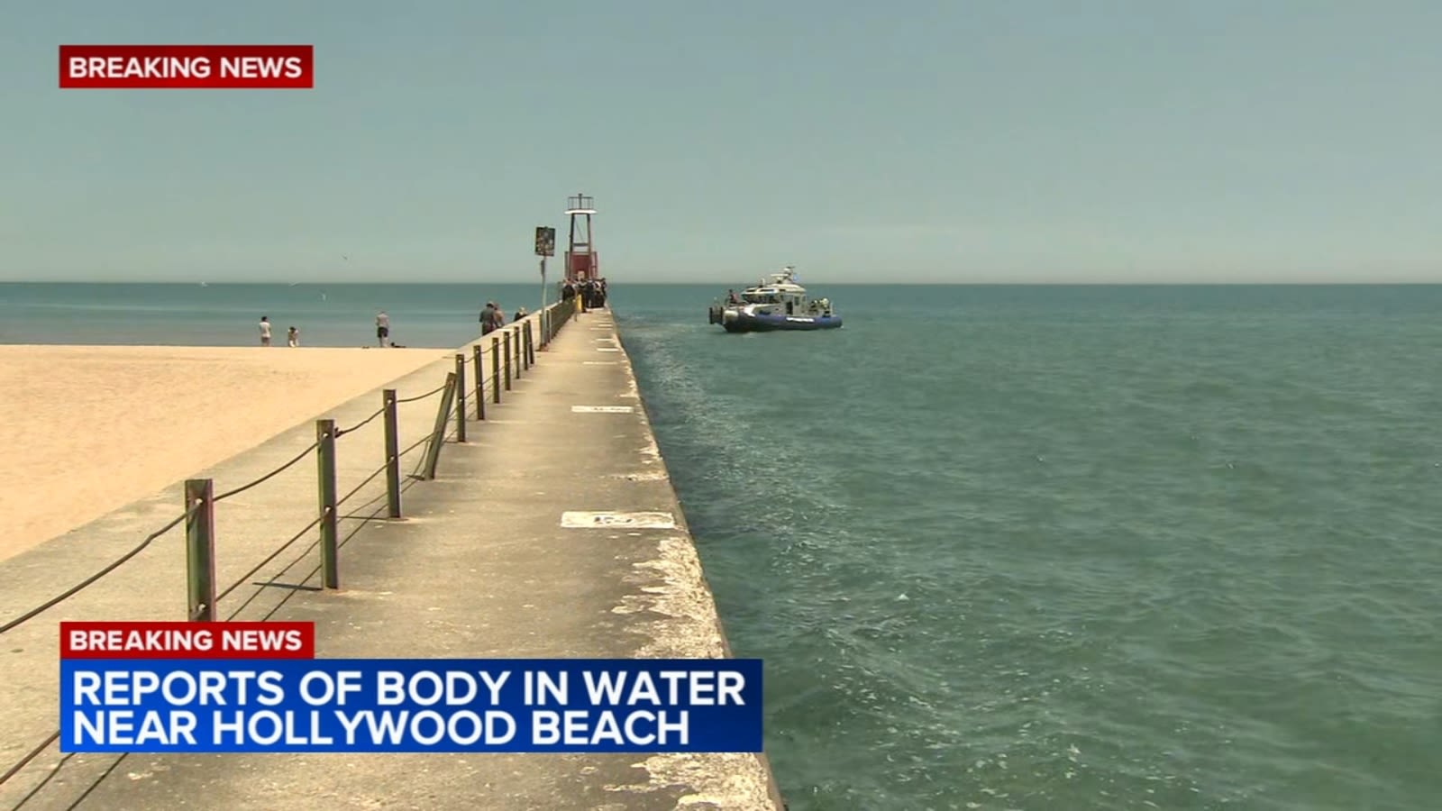 Body pulled from Lake Michigan near Hollywood Beach, Chicago fire says