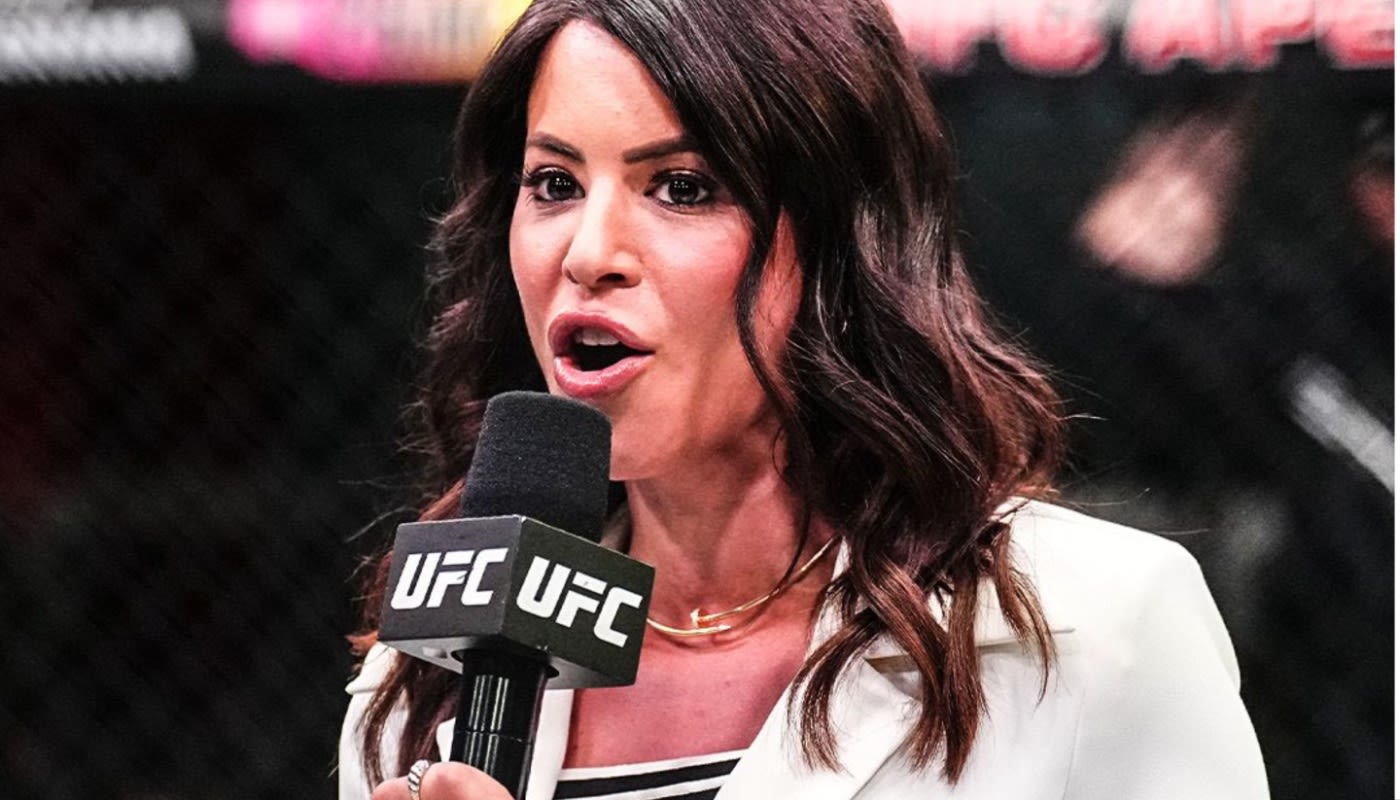 Charly Arnolt on becoming UFC's first female Octagon announcer at UFC Vegas 91: 'I was scared!' | BJPenn.com