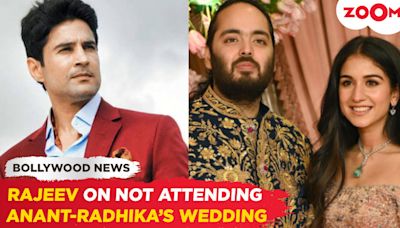 Rajeev Khandelwal BREAKS SILENCE on NOT attending Anant-Radhika's wedding; 'I will feel like a looser...'