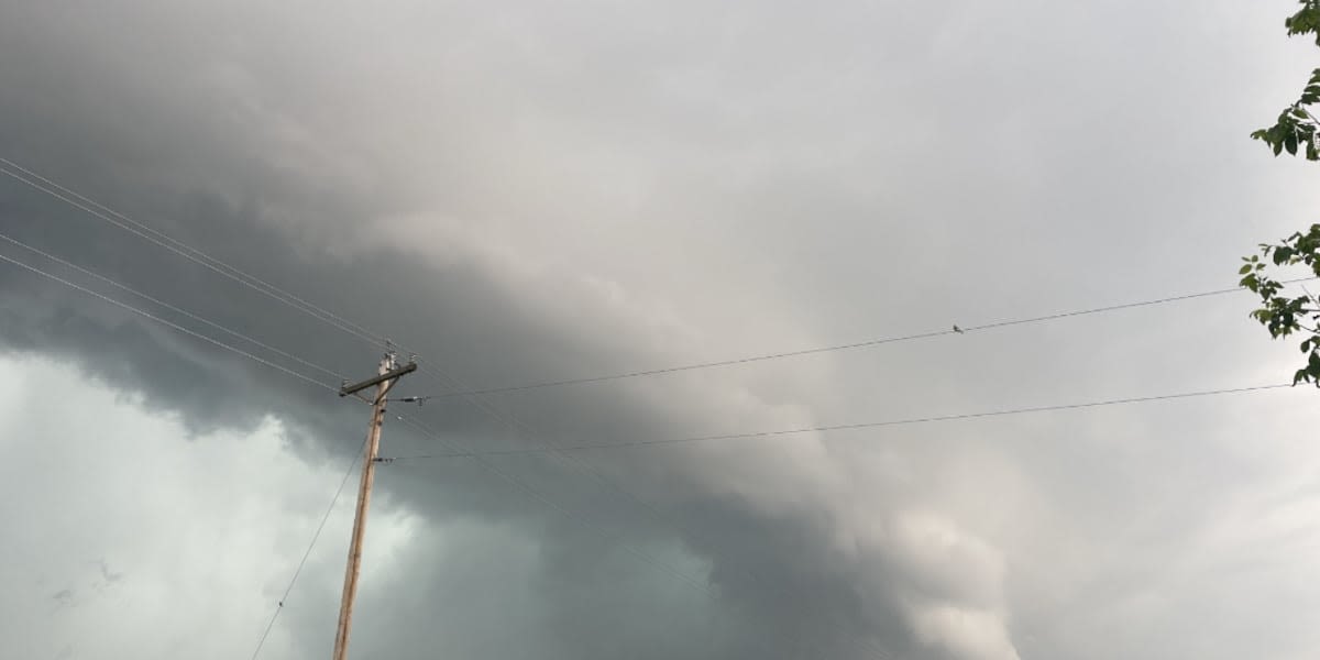 Storm damages businesses, cars, and trees along U.S. 60 in the Monett and Aurora, Mo., areas