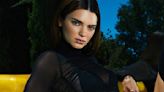 Kendall Jenner Lounged Poolside in a Mesh Bodysuit and Thigh-High Boots