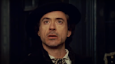 ...Robert Downey Jr. Chose ‘A Porn-Looking Mustache’ For Sherlock Holmes, And His Wife Had To Be The Bearer Of...