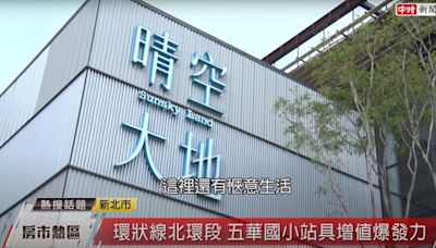 北環段Y23五華國小站成交通新門戶！入主「晴空大地」享軌道增值力 - 財經