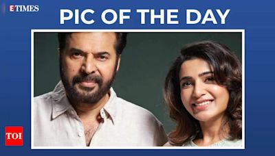 ETimes pic of the day: When Samantha Ruth Prabhu called Mammootty her ‘Most favorite’’ | Malayalam Movie News - Times of India