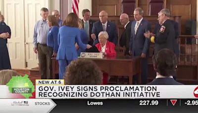 Gov. Ivey signs proclamation recognizing Dothan as the state’s first HeartSafe City