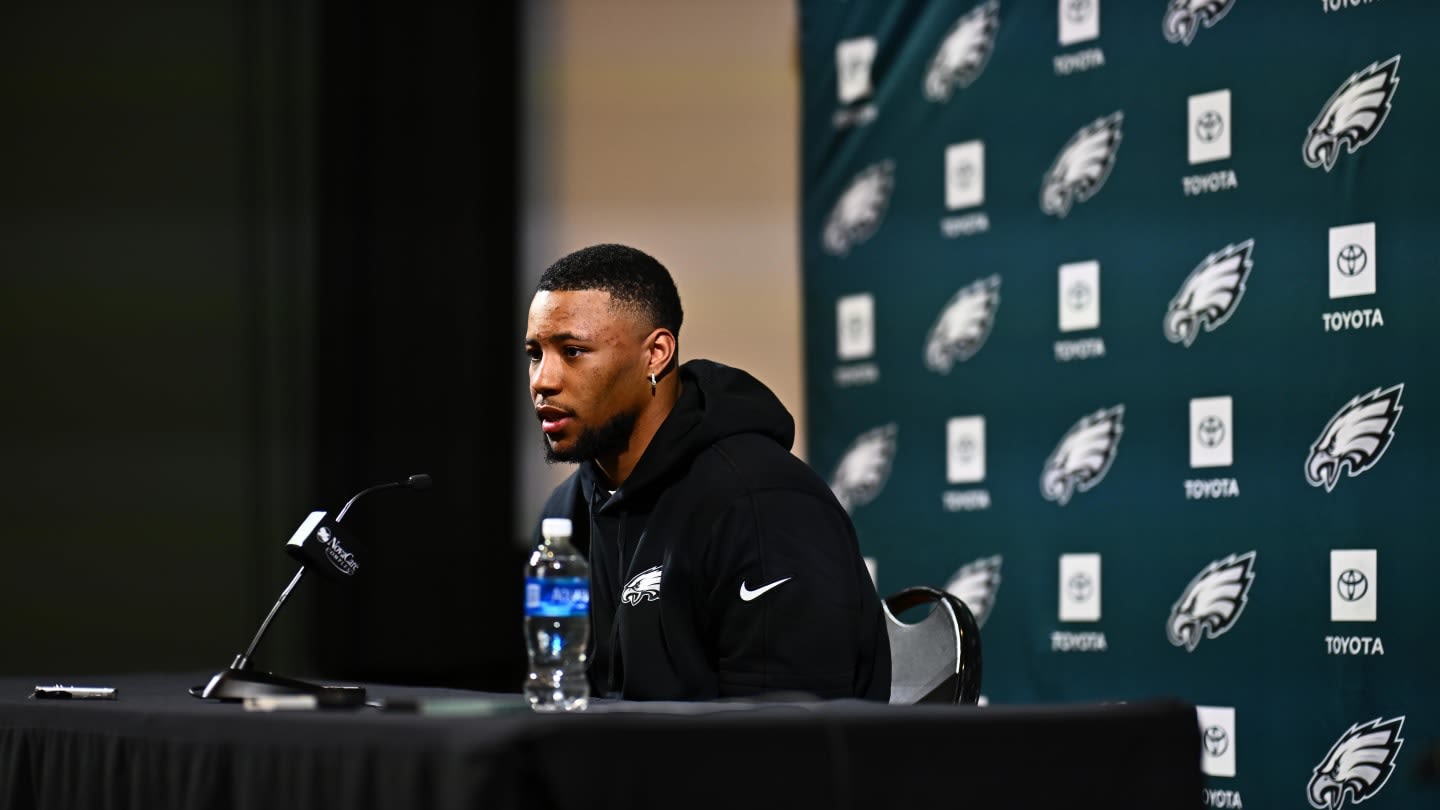 Giants Share Blunt Reaction to Saquon Barkley Joining Eagles in ‘Hard Knocks’ Clip