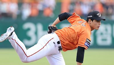 KBO》文棟柱單場均速催到155.7公里 結果是5局掉4分敗投