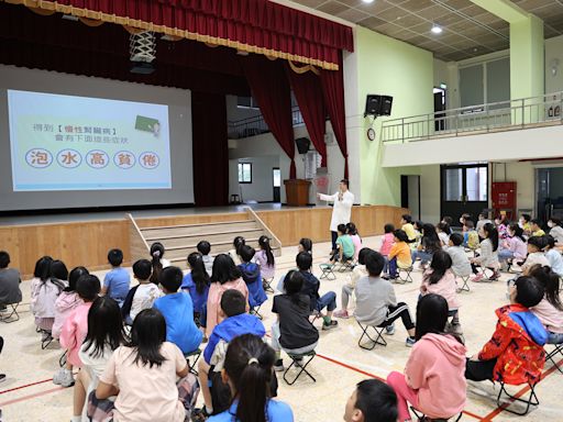 花慈慢性腎臟病防治中心 學童衛教首登場