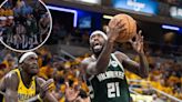 Patrick Beverley violently hurls ball at Pacers fans as Bucks get eliminated from playoffs