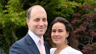 Lord Frederick Windsor and Sophie Winkleman arrive at Wimbledon