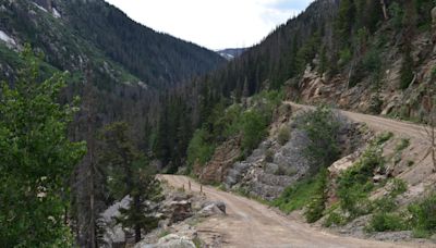 Old Fall River Road in Rocky Mountain National Park opening for the season Sunday