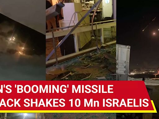 Iran's 181 Ballistic Missiles Force 10 Mn Israelis Hiding Into Bomb Shelters | 'Extremely Scary'