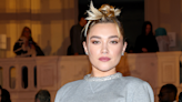 Florence Pugh just wore a see-through sequin skirt over a thong