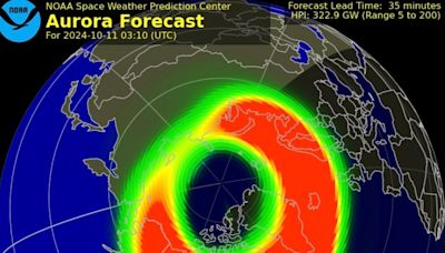 Will NYC be able to see the northern lights again tonight?