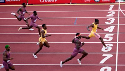 Noah Lyles wins 200m at US Olympic trials in record time