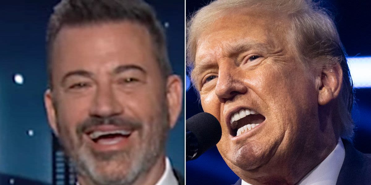 'I Almost Threw Up': Jimmy Kimmel Grossed Out By Trump's Weird Hair Confession