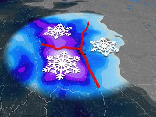 Late-April snowfall in parts of Alberta will make for tricky travel