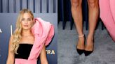 Margot Robbie Keeps It Classic in Black Manolo Blahnik Pumps at SAG Awards 2024