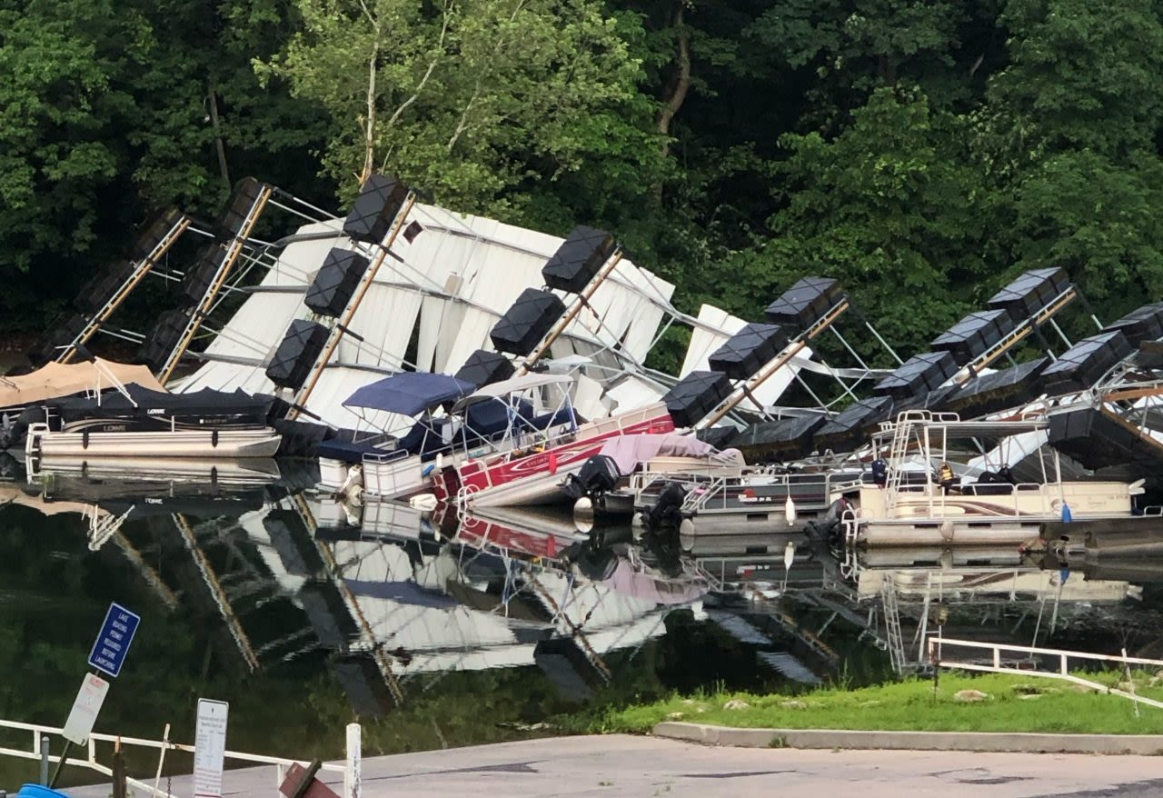 Severe storm damage closes Wyandotte County Lake Park