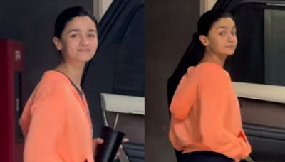 Alia Bhatt Greets Paps With A Smile As She Gets Clicked In Town, Video Goes Viral; Watch - News18