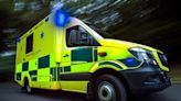 Teenage biker, 16, hospitalised with 'serious injuries' following crash with van