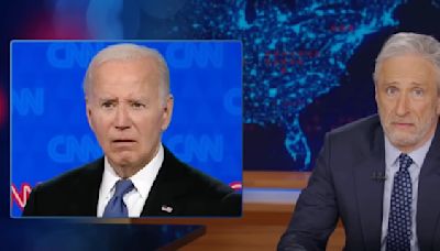 After Debate, Jon Stewart Wants Both Biden and Trump on PEDs: ‘As Much as They Can Get’ (Video)