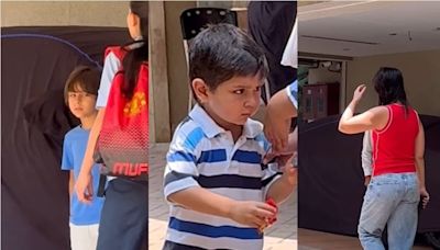 Kareena Kapoor Khan Looks Chic In Casuals, Gets Papped With Her Kids Taimur And Jeh; Fans React - News18